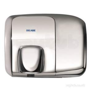 Delabie Accessories and Miscellaneous -  Delabie Automatic Hand Dryer With Adj. Nozzle 360deg Pol 304 St Steel