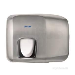 Delabie Accessories and Miscellaneous -  Delabie Auto. Hand Dryer With Adj. Nozzle 360deg 304 St Steel Satin