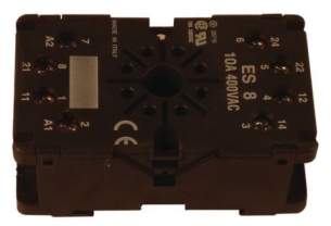 Invensys Eliwell -  Ewl Octal Socket For Fase C33 Plus C43