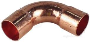 Acr End Feed Capillary Copper Fittings -  Lawton Tube Acr 90 Degree Copper X Copper Long Radius Elbow 1.3/8 Inch