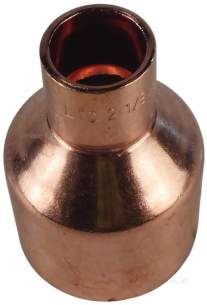 Acr End Feed Capillary Copper Fittings -  Lawton Tube Acr Female X Copper Reducing Fitting 2.1/8 X 7/8 Inch