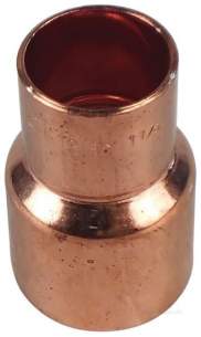 Acr End Feed Capillary Copper Fittings -  Lawton Tube Acr Female X Copper Reducing Fitting 1.5/8 X 1.1/8 Inch