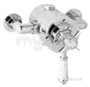 Eastbrook Brassware -  Thermo Traditional Exposed Shower Valve Ch