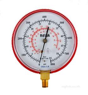 Service Tools and Equipment -  Javac High Pressure Gauge R22/r134a/r404a/r407c 80mm