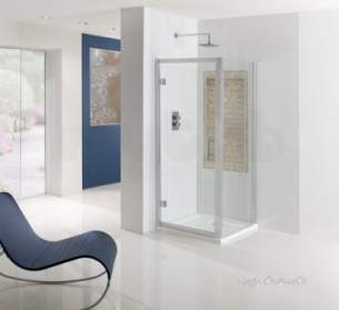 Eastbrook Showers -  Eastbrook Cotswold Vulcan 800mm Pivot Door Slv