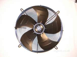 Fan Motors and Spares -  Pole Star 1 Phase 4 Pole Mounted Axial Blowing Fan 350mm