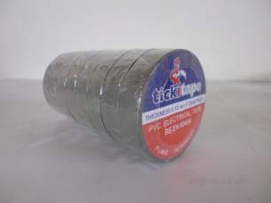 Adhesive Tapes -  Asl 401 Pvc Tape 33meters X 19mm Grey