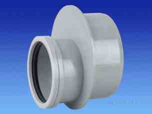 Osma Above Ground Drainage -  6s099g Grey Osma 160x110 Reducer