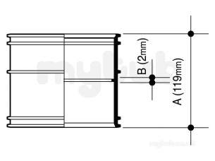 Osma Above Ground Drainage -  6s104e Olive Osma D/sw Double Socket