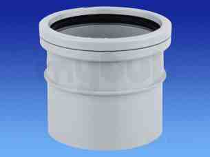 Hepworth Soil and Rainwater -  6 Inch Single Socket Solv. X Pushfit S2/6-g