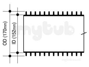 Wavin UltraRib Large Diameter Drainage -  Wavin Ur Pipe Bn Bsen13476 150 Sn8 L-3 P 6ur073