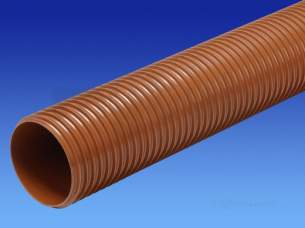 Wavin UltraRib Large Diameter Drainage -  Wavin Ur Pipe Bn Bsen13476 150 Sn8 L-3 P 6ur073