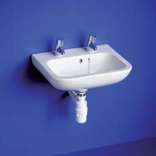 Armitage Shanks Commercial Sanitaryware -  Armitage Shanks Portman 21 Basin 50cm White Of Nchn 2th