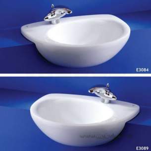 Ideal Standard Create -  Ideal Standard Drift E3089 550 X 460 One Tap Hole Left Hand Semi-countertop Basin Wh Obsolete