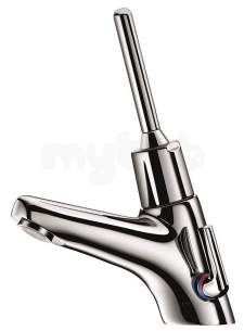 Delabie Basin Mixers -  Delabie Tempomix 2 Basin Mixer M1/2 Inch Lever 7sec 15 Plus Stopcocks