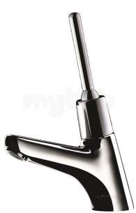 Delabie Basin Taps -  Delabie Tempostop 2 Ab Lever Operated Basin Tap M1/2 Inch 7sec 15