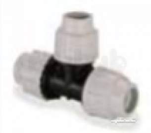 Plasson Fittings -  32mm Plasson 90 Deg Tee 7040 7040eee