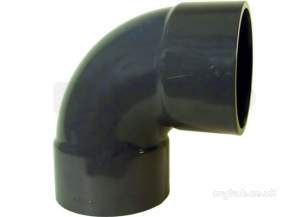 Georg Fischer Upvc Fittings and Valves Metric -  Georg Fischer Upvc 90d Bend Sh Patt 315 210101 315 721010123