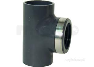 Georg Fischer Pvc Fittings 1 and Below -  Georg Fischer Upvc Pl/bsp Branch Tee 212012 3/8 721201205