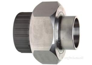 Georg Fischer Upvc Fittings and Valves Metric -  Georg Fischer Upvc Xss Union Epdm 215455 20-21.3