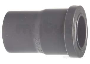 Georg Fischer Upvc Fittings and Valves Metric -  Georg Fischer Upvc Grey Union End 20x16 721600306