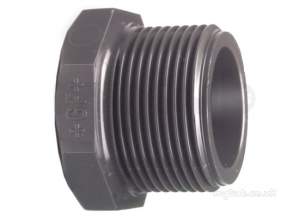 Georg Fischer Pvc Fittings 1 and Below -  Georg Fischer Upvc Plug Parallel Bsp 219609 1 721960908