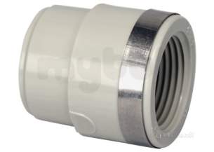 Georg Fischer Pp Tube and Fittings Metric -  Georg Fischer Pp Reducing Bush 299113 20x1.1/4