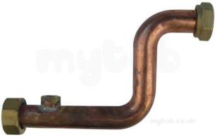 Caradon Ideal Domestic Boiler Spares -  Ideal 075217 Ch Upper Flow Pipe As