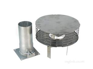 Baxi Boiler Spares -  Baxi 225744 Vert Flue Terminal Kit