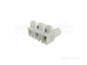 Baxi Boiler Spares -  Baxi 231440 Connector 3 Way Male