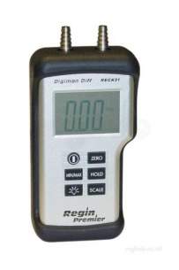 Regin Products -  Regin Reg X31 Digiman Diff 0-150mbar Manometer