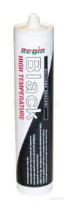 Regin Products -  Regin Regz37 Blk Silicone Sealant 310ml