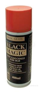 Glow Worm Products Sprays -  Glowworm Coal Glow Black Magic 400ml