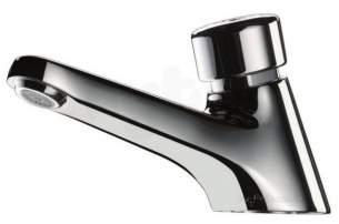 Delabie Basin Taps -  Delabie Tempostop Basin Tap M1/2 Inch 7sec Time Flow Plus Back Nut