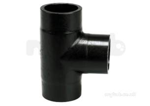 Georg Fischer Black Electrofusion Pe Fittings -  Georg Fischer Pe100 90d B/f Eq Tee S8.3/sdr17.6 250