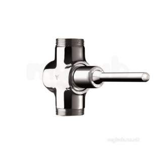 Delabie Accessories and Miscellaneous -  Delabie Tempochasse Wc Mm1 1/4 Inch Lever-op Valve 7sec Time Flow