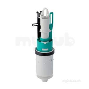 Geberit Commercial Sanitary Systems -  Flush Valve Dual Flush 4 Geb Kappa Conc