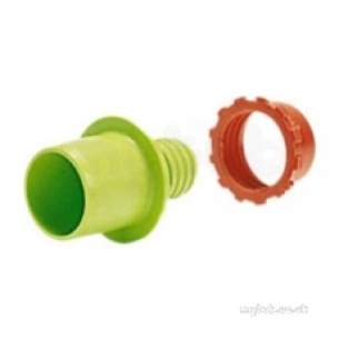 Plasson Fittings -  1/2 Inch Plasson Insert Ld D Lt Green 7787