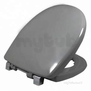 Twyfords Wc Seats -  Avalon/sola Seat And Cover Top Fix-grey Av7865gy