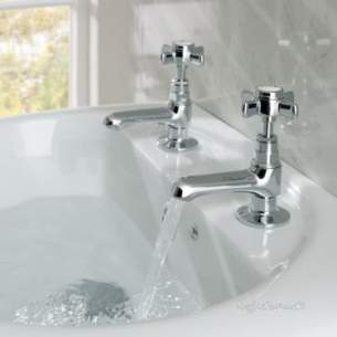 Eastbrook Brassware -  Haymarket Standard Basin Taps 79.0007