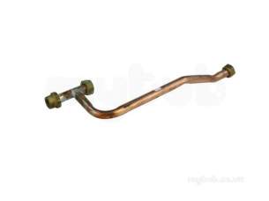 Worcester Bosch Boiler Spares -  Worcester 87161205690 Pipe Heat Ex Flow0453