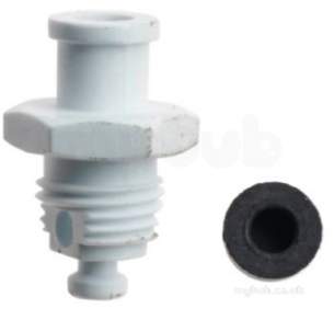 Worcester Bosch Boiler Spares -  Worcester 87161200370 Drain Screw Assy