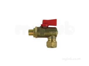 Worcester Bosch Boiler Spares -  Worcester 87161424230 Valve 1/4 Bsp Iso