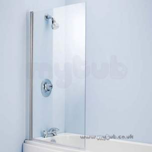 Ideal Standard Acrylic Baths -  Ideal Standard Studio L9142aa 845mm Bath Scr Cr Slv/clr
