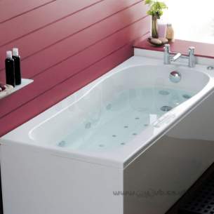Ideal Standard Create Acrylic Baths -  Ideal Standard Create E319201 170cm Bath Twin Plus Left Hand