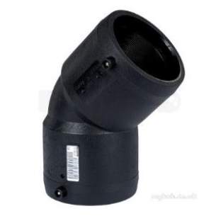 Gps Frialen Black Fittings -  Gps Fri 50mmx45d Elbow E/f