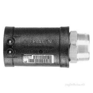 Gps Frialen Black Fittings -  Gps Fri 50mmx1.5inch Adap Pe/brass Male