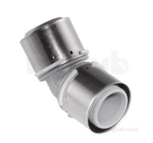 Uponor Mlcp Pipe System -  Uponor Mlcp Composite Elbow 45deg 40x40