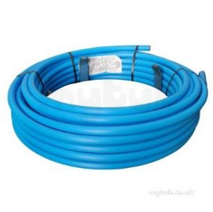 Gps Blue Small Bore Pipe -  Gps 25mm Blue Mdpe Pipe 50m Coil