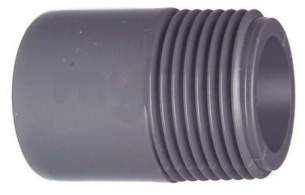 Georg Fischer Pvc Fittings 1 14 and Above -  Georg Fischer Upvc Nipple P X Bsp 219139 1.1/2